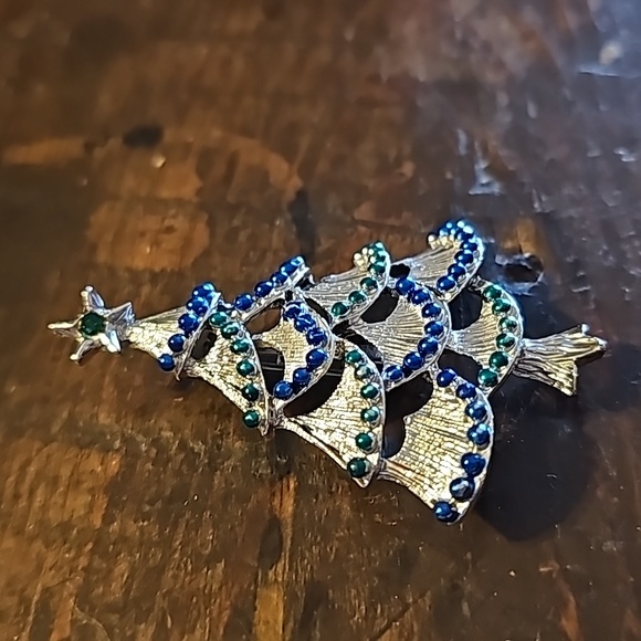 Gerry's Figural Christmas tree Brooch - Picture 4 of 12